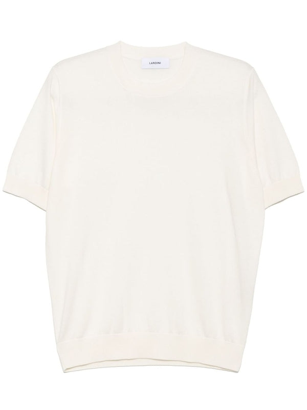 Lardini White Half Sleeve