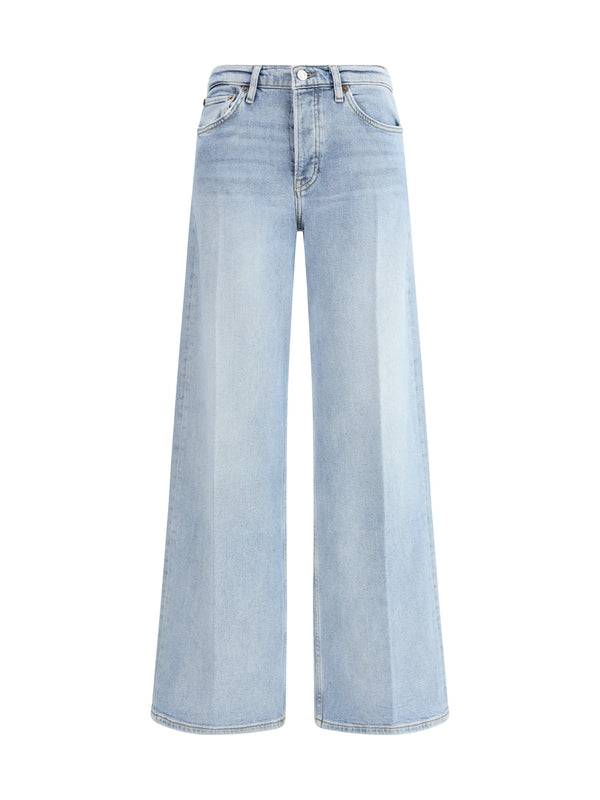 Re/Done Blue Denim Pants