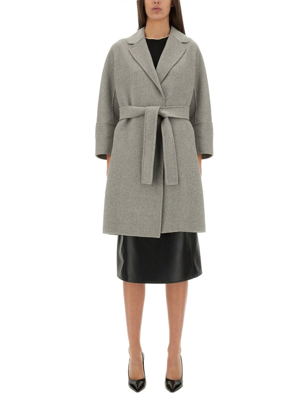 Arona Belt Wool Coat