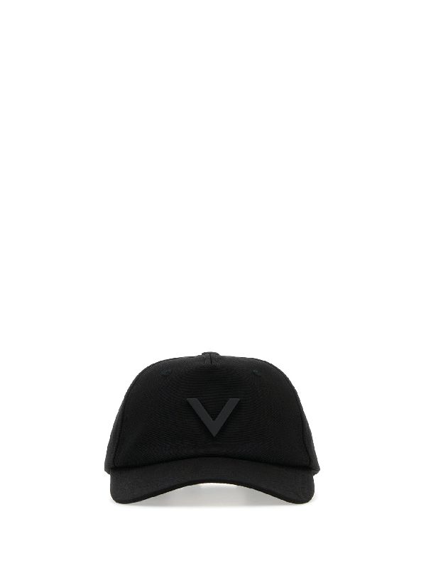 V Logo Plaque Baseball Cap