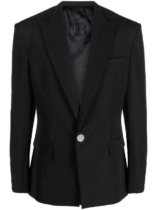 Balmain Black Tailored Jackets