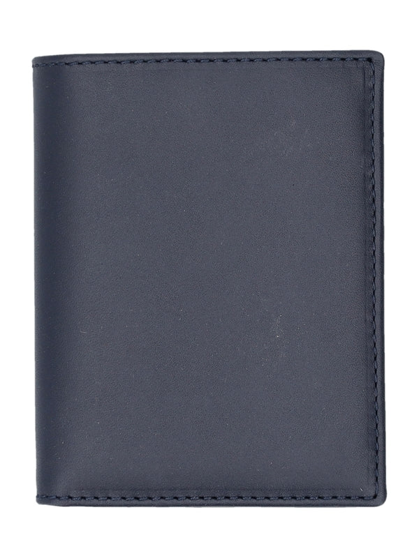 Comme Des Garçons Navy Card Wallet