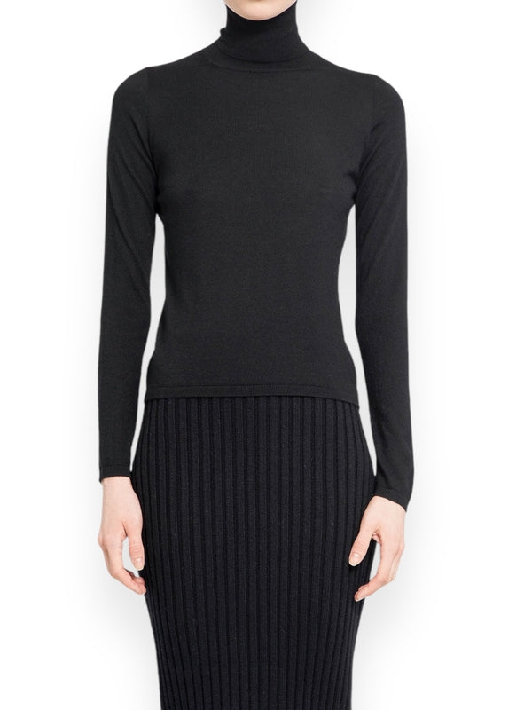 Adda High-Neck Cashmere Knit