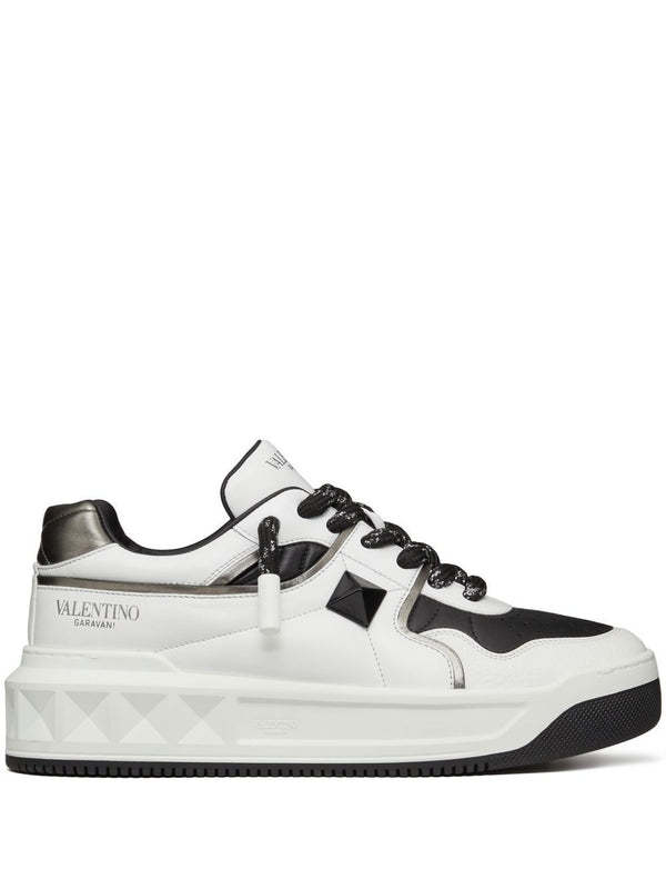 Valentino White Low Top Sneakers