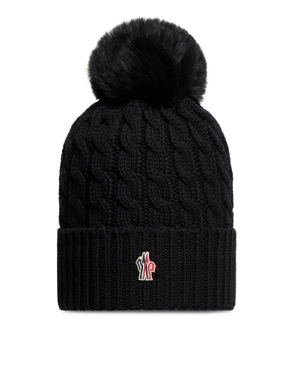 Moncler Black Beanie