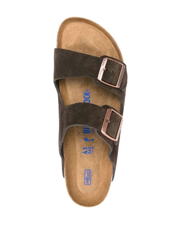 Arizona Strap Suede Sandals