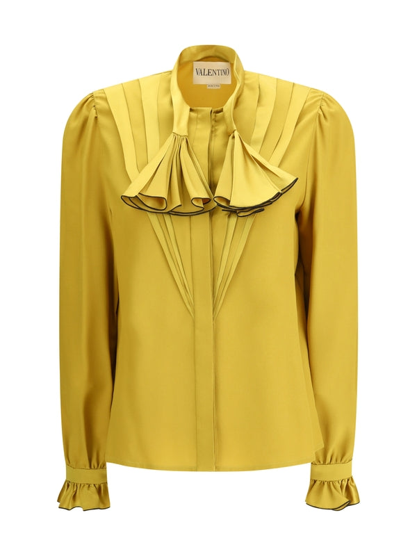 Valentino Yellow Shirts & Blouses