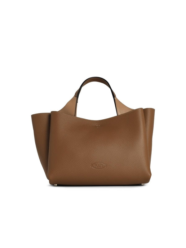 Apa Small Leather Tote Bag