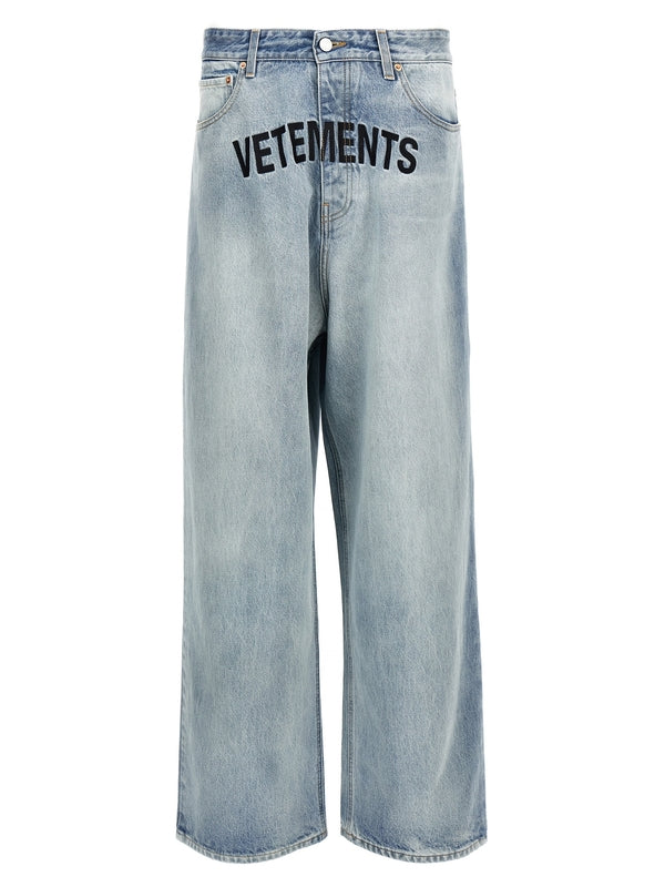 Logo
  Embroidery Denim Pants