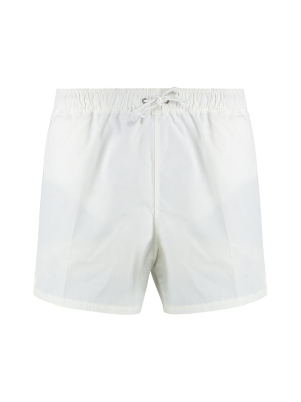 Z Zegna White Swim Shorts