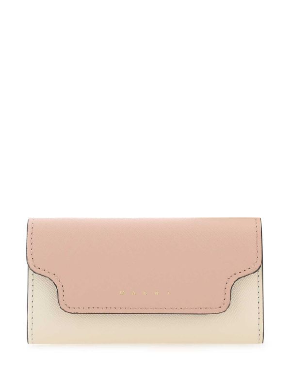 Bicolor Leather Key Holder Case