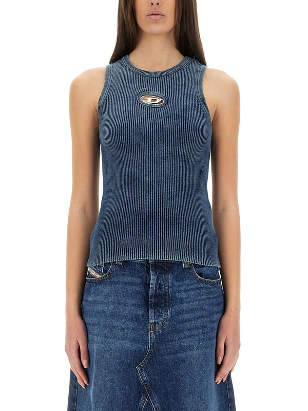 Angie Cutout Logo Sleeveless