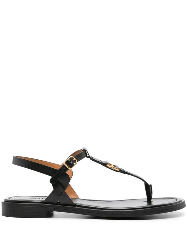 Marciee Calfskin Flip Flop Sandals