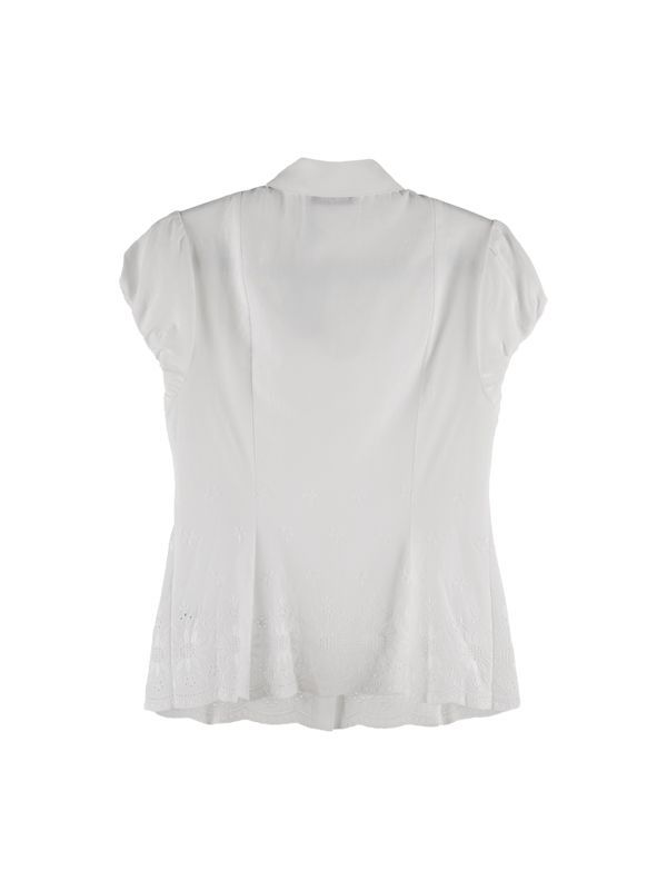 Sleeveless Cotton Shirt