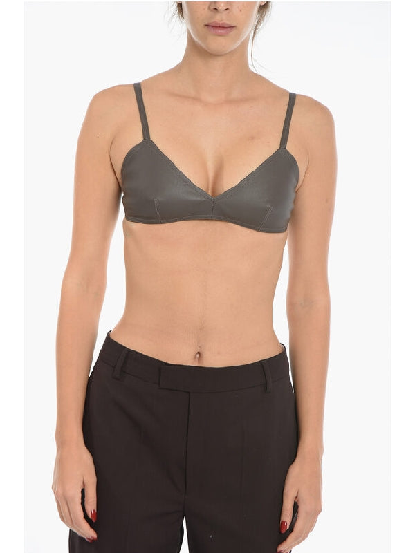 Sierra Leather Bra Top