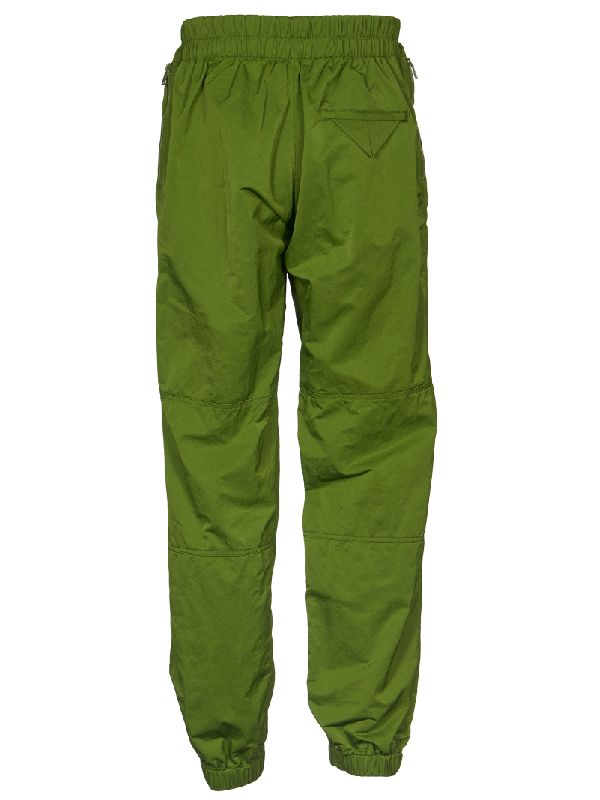 Zipper Detail Nylon Cargo Pants