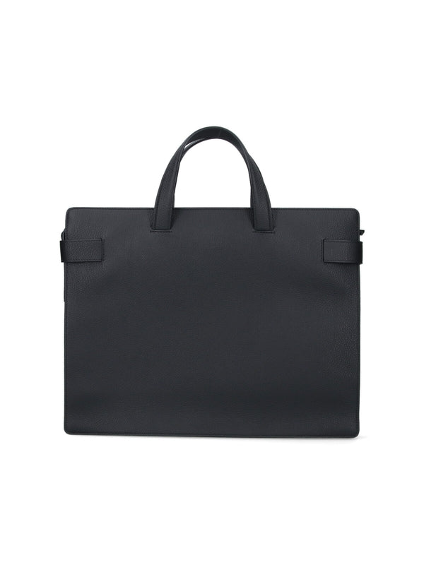 Ferragamo Black Brief Case