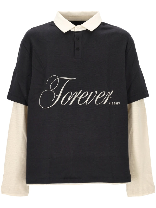 Misbhv Black Polo Shirt