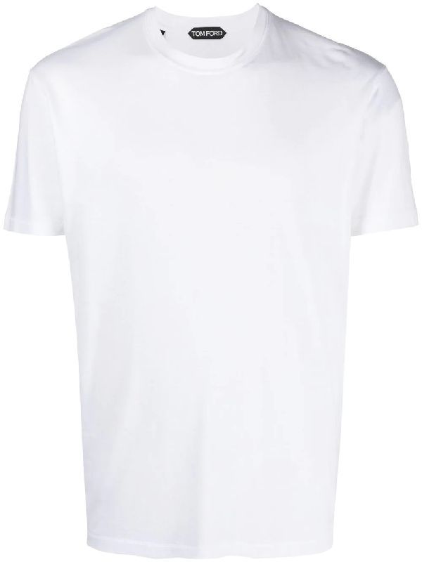 White Lyocell Cotton T-Shirt