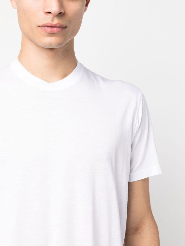 White Lyocell Cotton T-Shirt