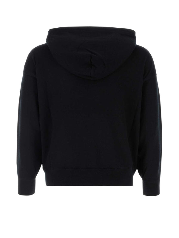 Black Wool Hood