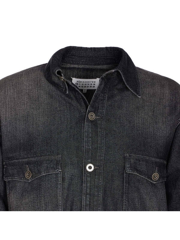 Maison Margiela Black Trucker Jacket