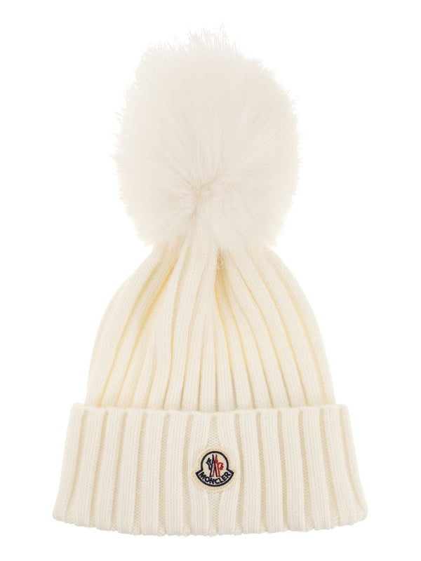 Moncler Ivory Beanies