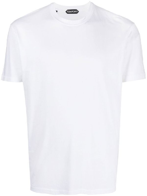 White Lyocell Cotton T-Shirt