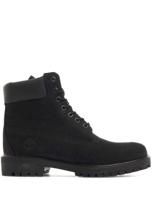 Timberland Black Lace-Up Boots