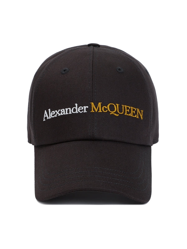 Alexander Mcqueen Black Ball Cap
