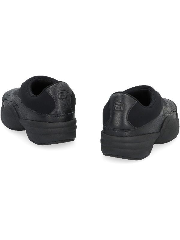 Black Slip-On Sneakers