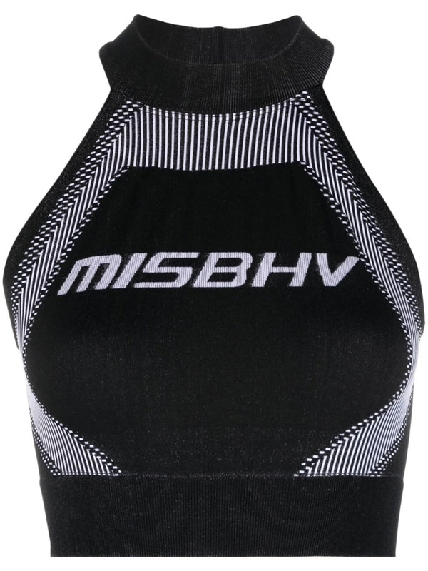 Misbhv Black Sleeveless Top