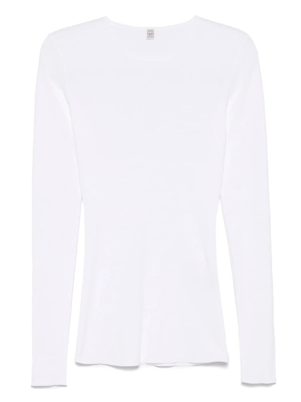 Toteme White Knitted