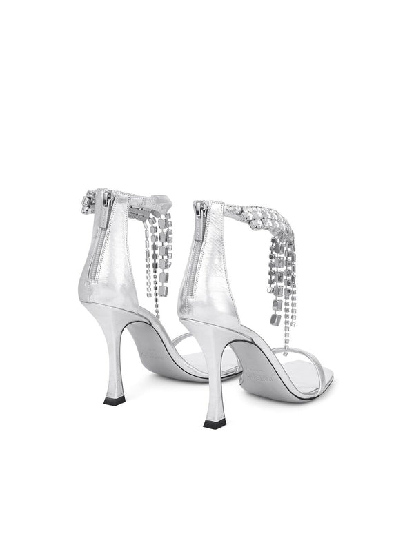 Verity Crystal Decorated
  Sandal Heels