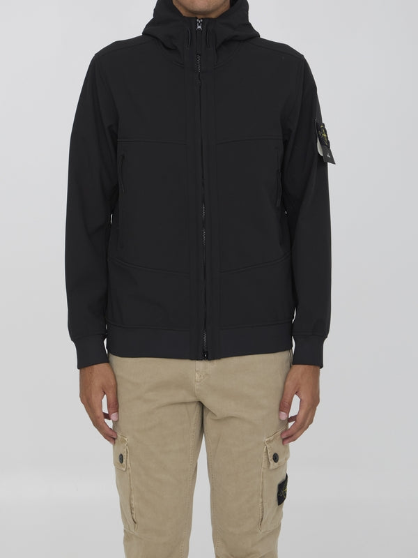 Wappen Patch Hooded Jacket - Jente