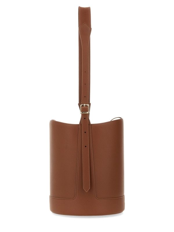 Anna Logo Detail Bucket Bag