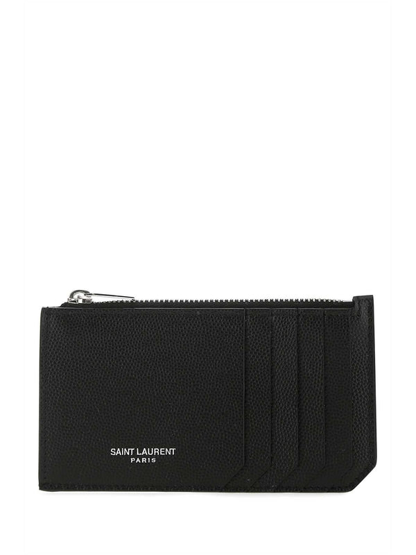 Saint Laurent Black Card Holders