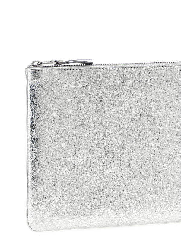 Comme Des Garcons Silver Coin Purses