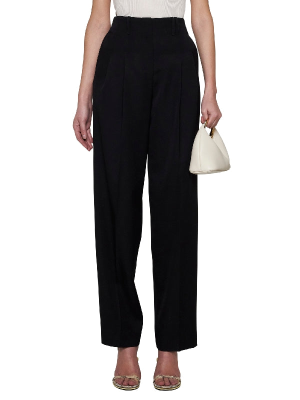 TITOLO Pleated Wool Pants