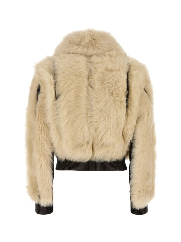 Shearling Bomber Jacket