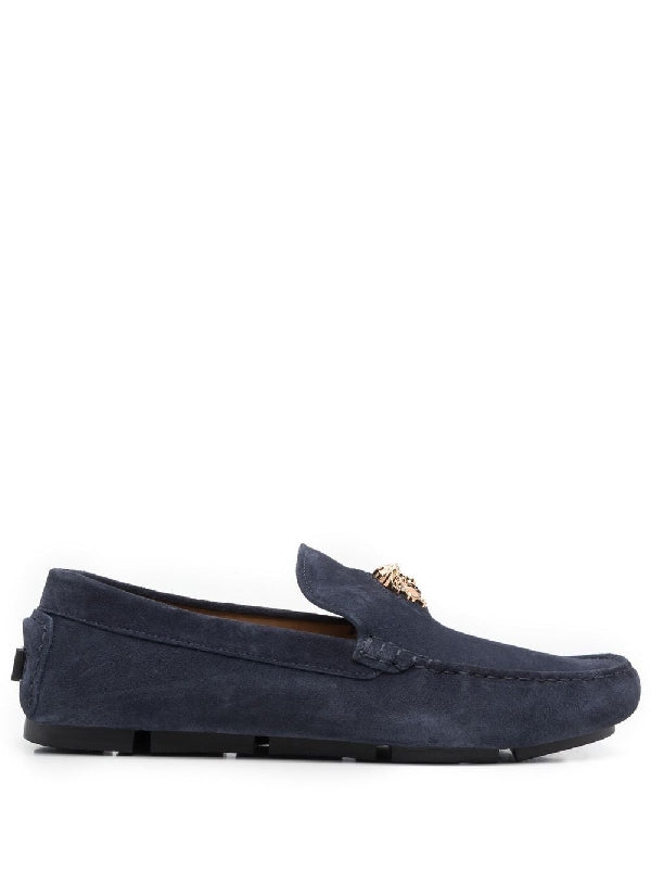 Medusa Suede Driving Shoes