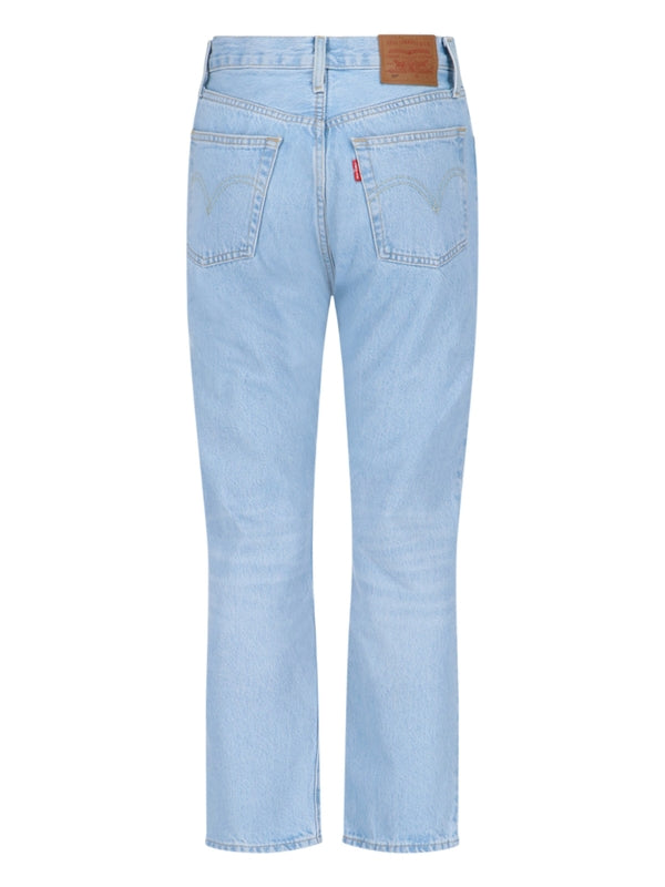 Levi'S Skyblue Denim Pants