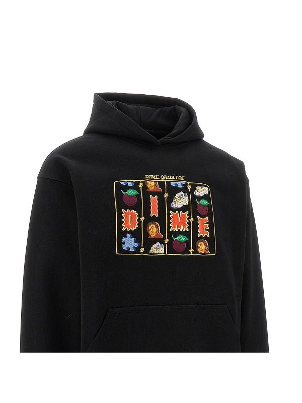 Dime Black Hoodies