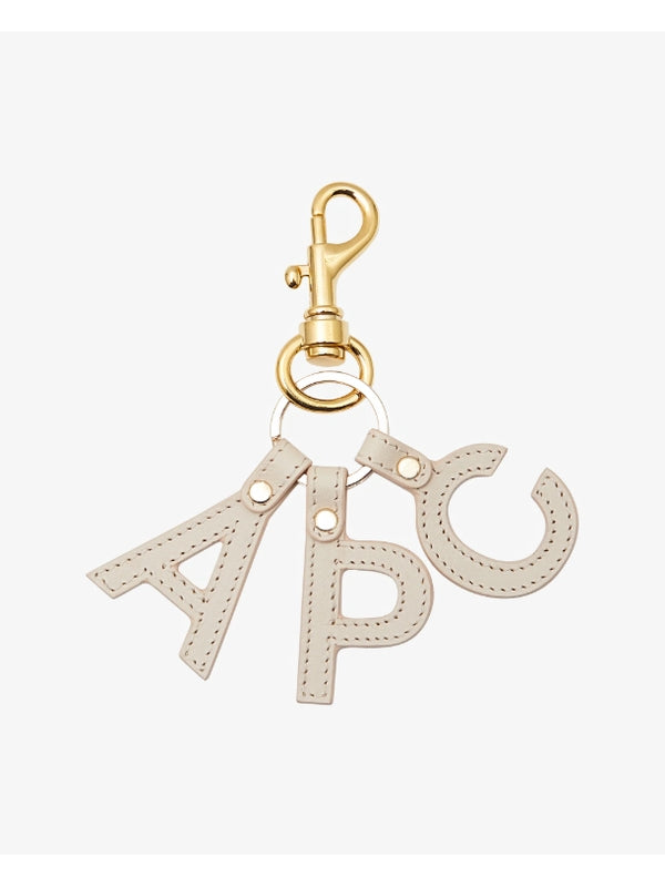 A.P.C. Beige Keyrings