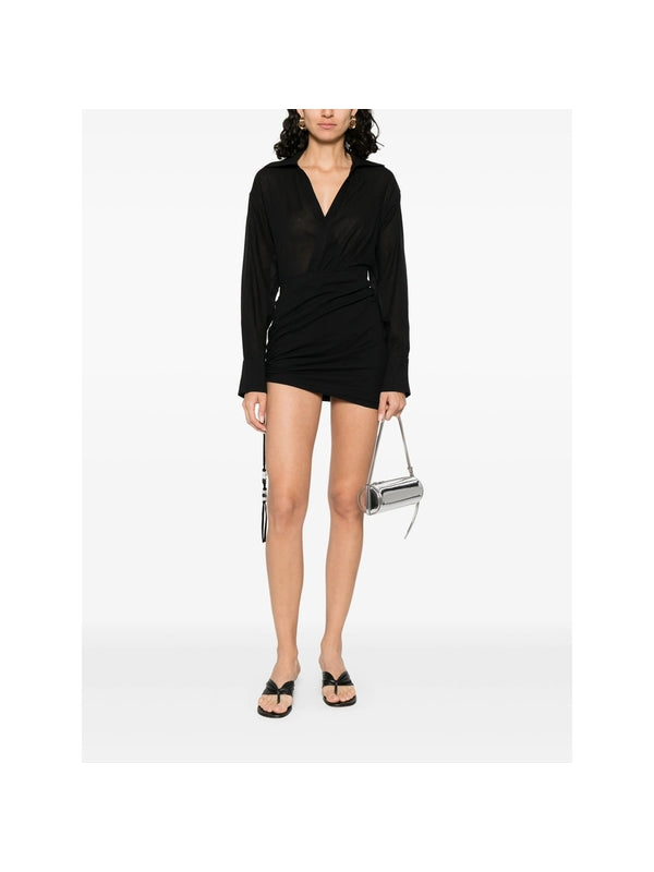 Sir. Black Mini Dress