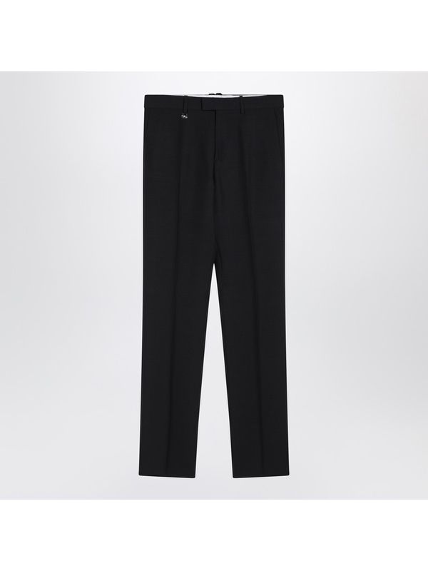 Wool Mohair Tailored Pants