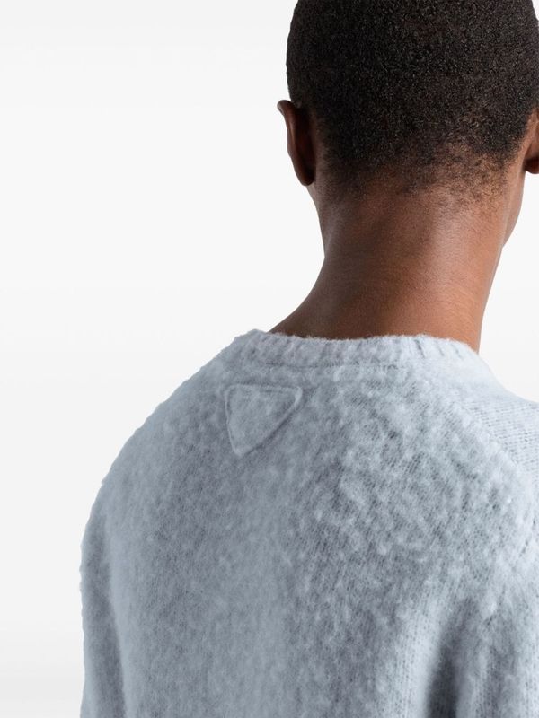 Back Triangle Logo Virgin Wool
  Knit