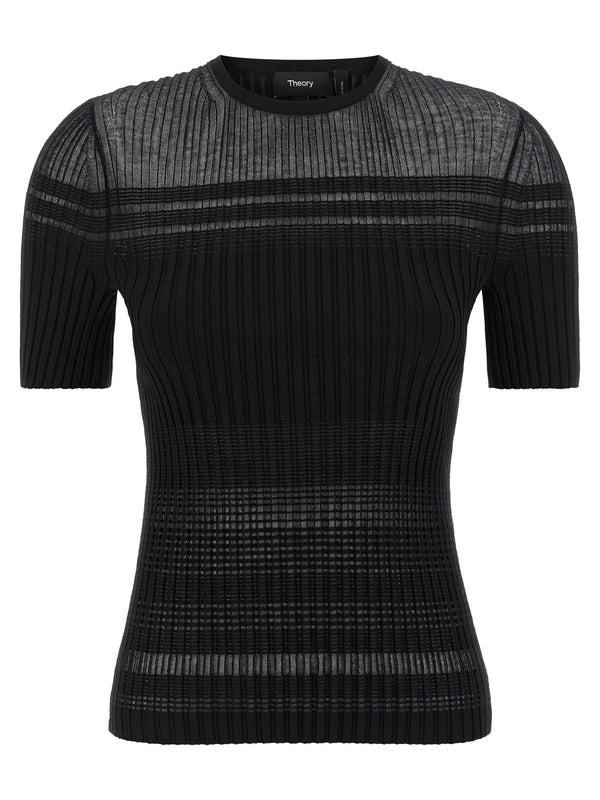 Theory Black Half Sleeve