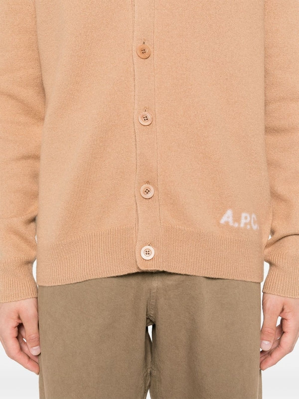 A.P.C. Beige Cardigan
