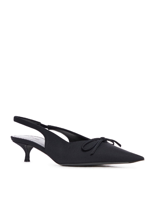 Bow Detail Slingback Heel